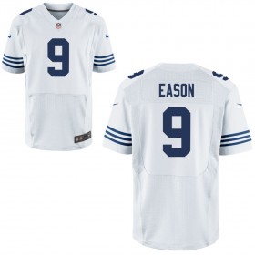 Mens Indianapolis Colts Nike White Alternate Elite Jersey EASON#9