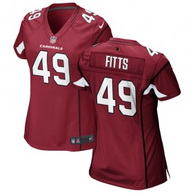 Women's Arizona Cardinals Nike Red Game Jersey FITTS#49