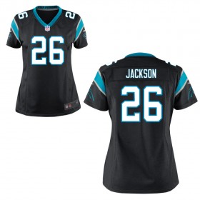 Women's Carolina Panthers Nike Black Game Jersey JACKSON#26