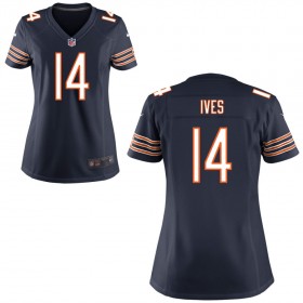 Women's Chicago Bears Nike Navy Blue Game Jersey IVES#14
