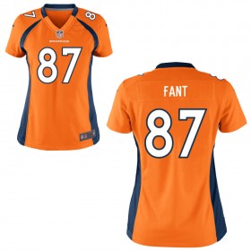 Women's Denver Broncos Nike Orange Game Jersey FANT#87