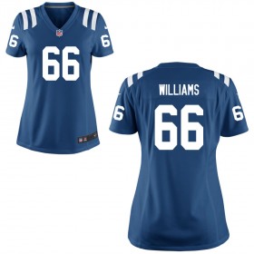 Women's Indianapolis Colts Nike Royal Game Jersey WILLIAMS#66