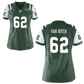 Women's New York Jets Nike Green Game Jersey VAN ROTEN#62