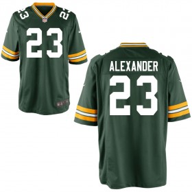 Youth Green Bay Packers Nike Green Game Jersey ALEXANDER#23