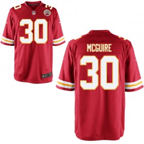 Youth Kansas City Chiefs Nike Red Game Jersey MCGUIRE#30