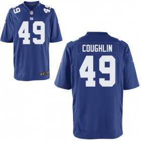 Youth New York Giants Nike Royal Game Jersey COUGHLIN#49