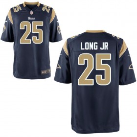 Youth Los Angeles Rams Nike Navy Game Jersey LONG JR#25