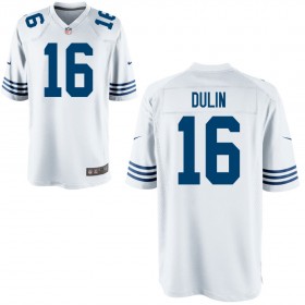 Men's Indianapolis Colts Nike Royal Throwback Game Jersey DULIN#16