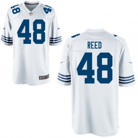 Men's Indianapolis Colts Nike Royal Throwback Game Jersey REED#48