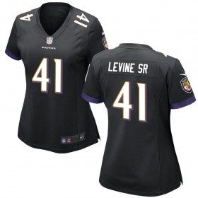 Women's Baltimore Ravens Nike Black Game Jersey LEVINE SR#41