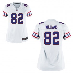 Women's Buffalo Bills Nike White Throwback Game Jersey WILLIAMS#82