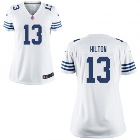 Women's Indianapolis Colts Nike White Game Jersey HILTON#13
