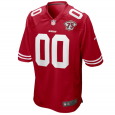 Men's San Francisco 49ers Scarlet 75th Anniversary Game Jersey